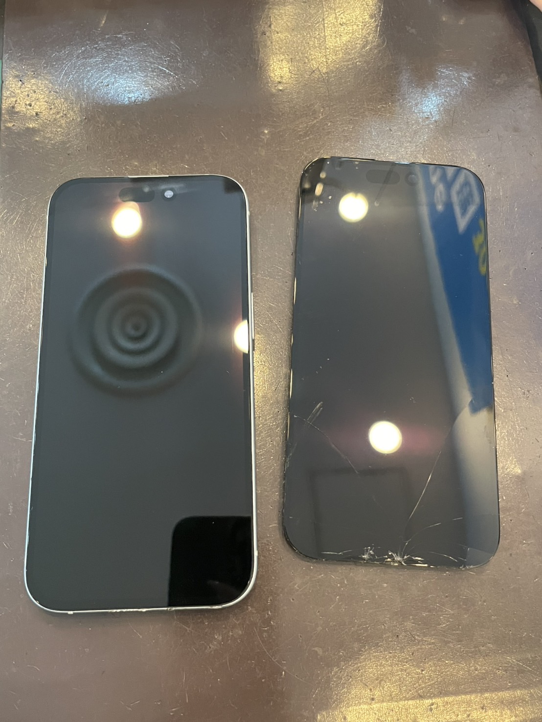 iPhone修理　画面交換　即日でお修理可能です!(^^)!